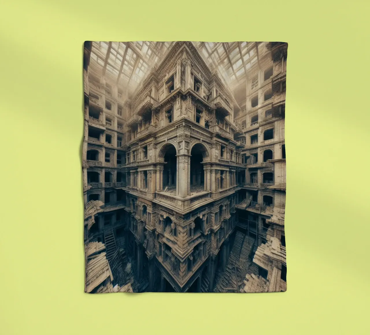 Sphere 003 - Intricate Abandoned Structure coperta in pile da Spheres