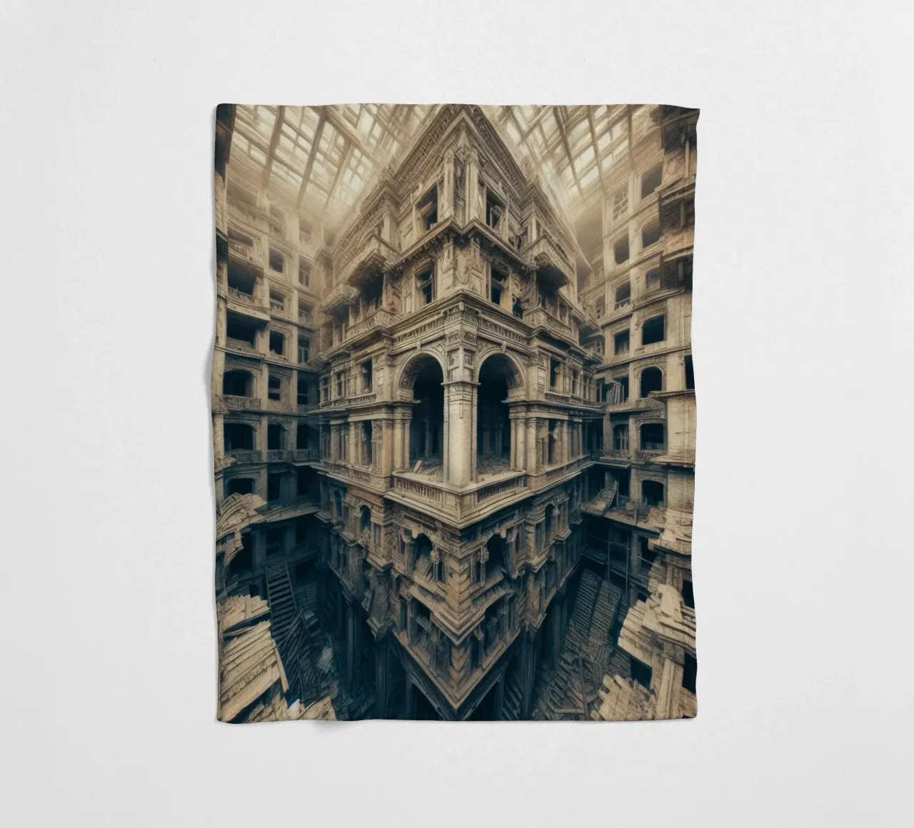 Sphere 003 - Intricate Abandoned Structure coperta in pile da Spheres