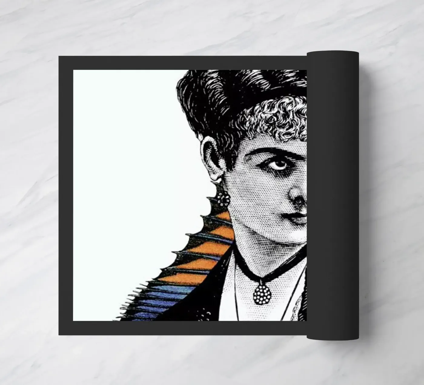 Amelia paillasson de The Gently Unfurling Sneak