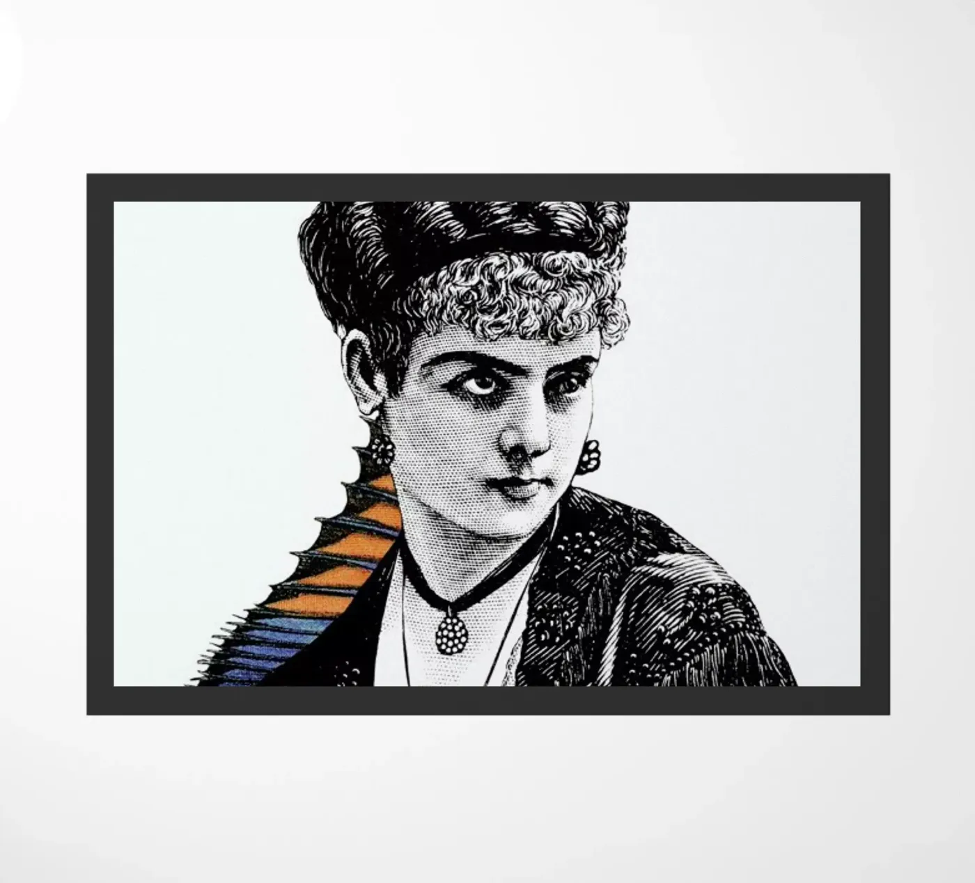 Amelia paillasson de The Gently Unfurling Sneak