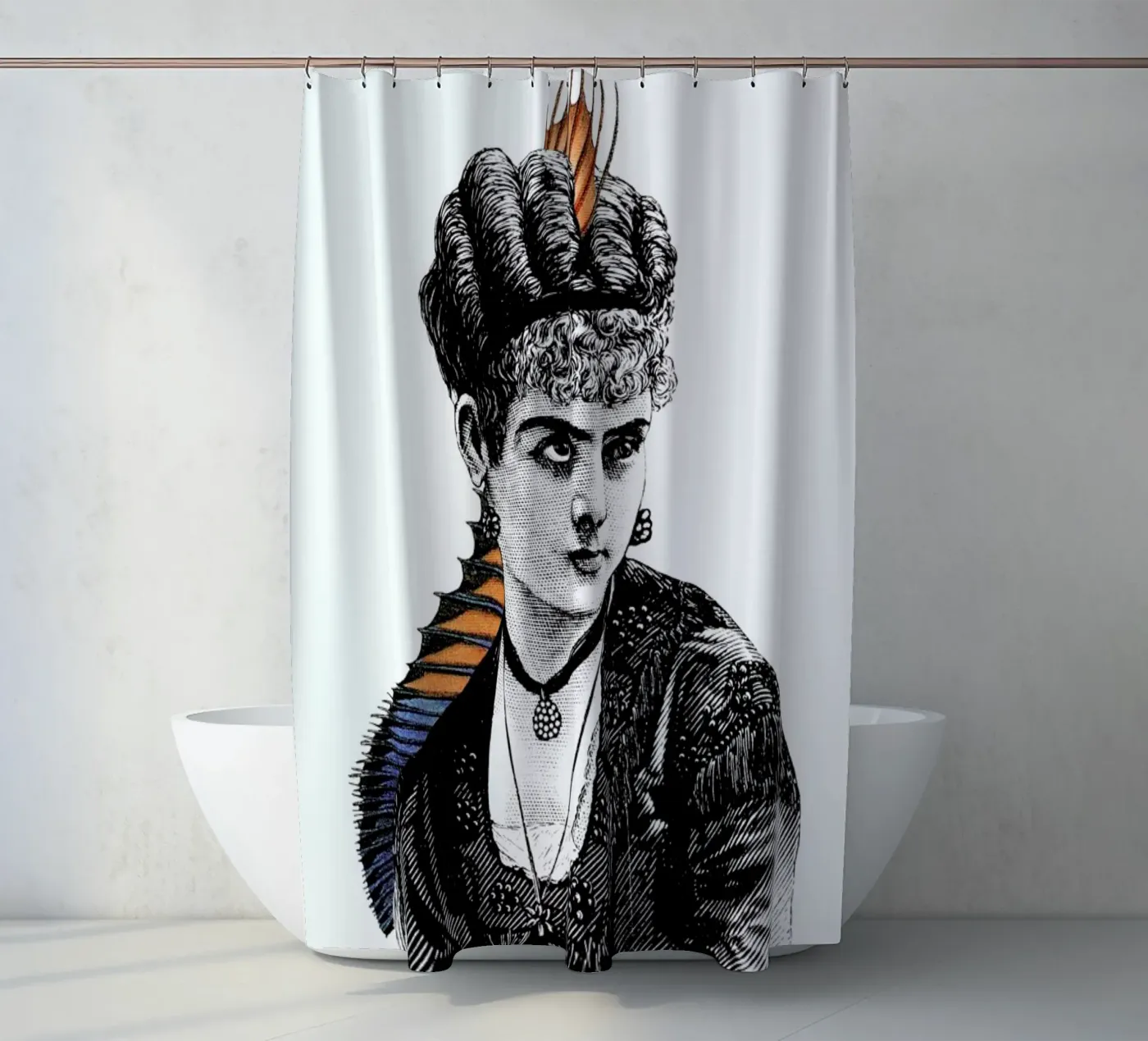 Amelia Duschvorhang von The Gently Unfurling Sneak