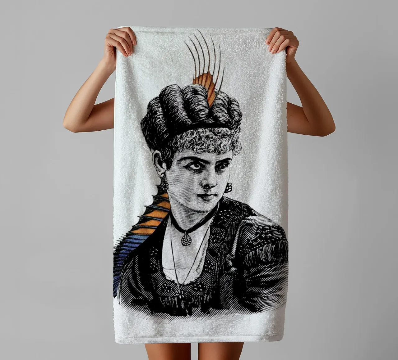 Amelia towel by The Gently Unfurling Sneak