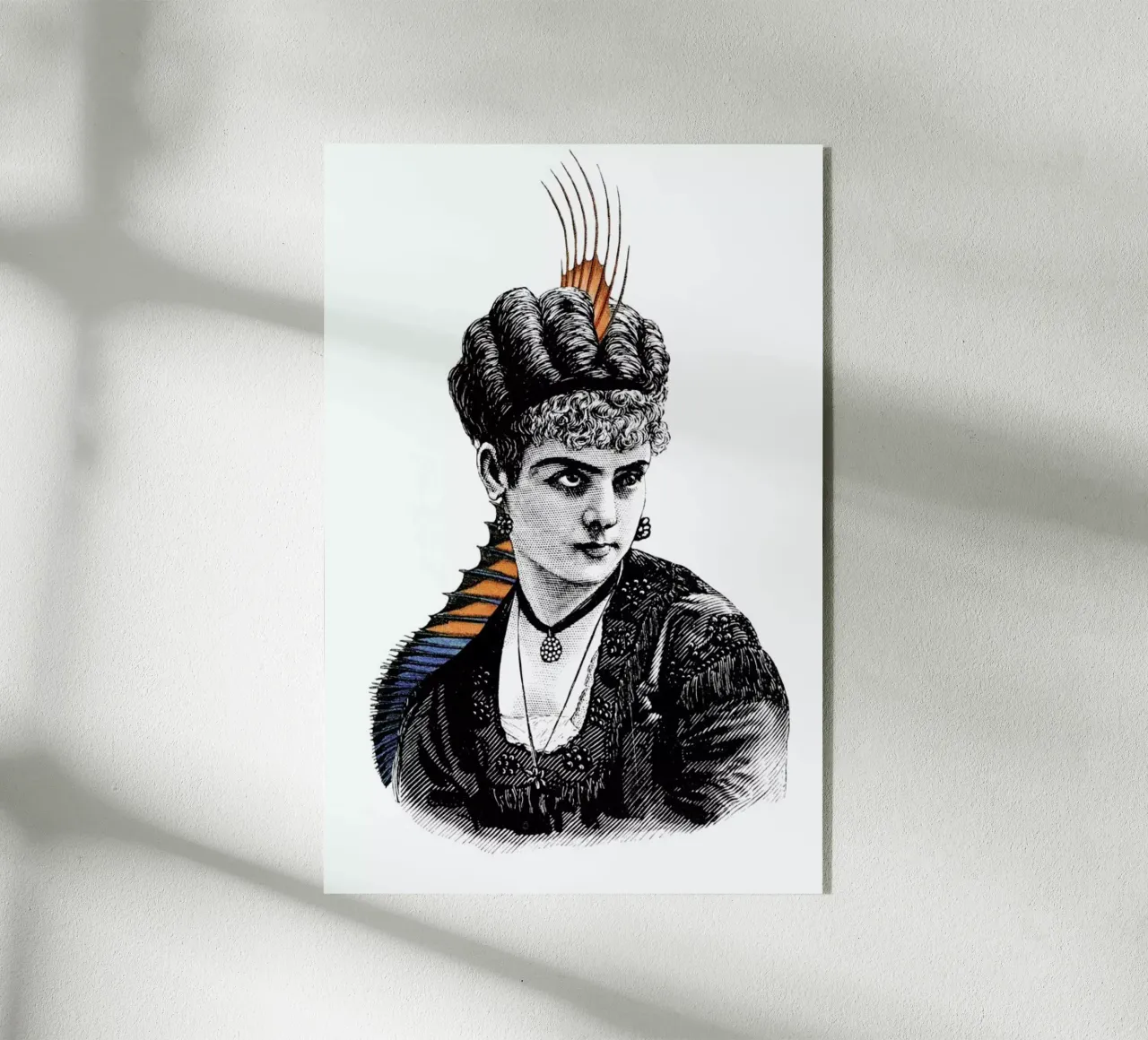 Amelia Acryl-Glas von The Gently Unfurling Sneak