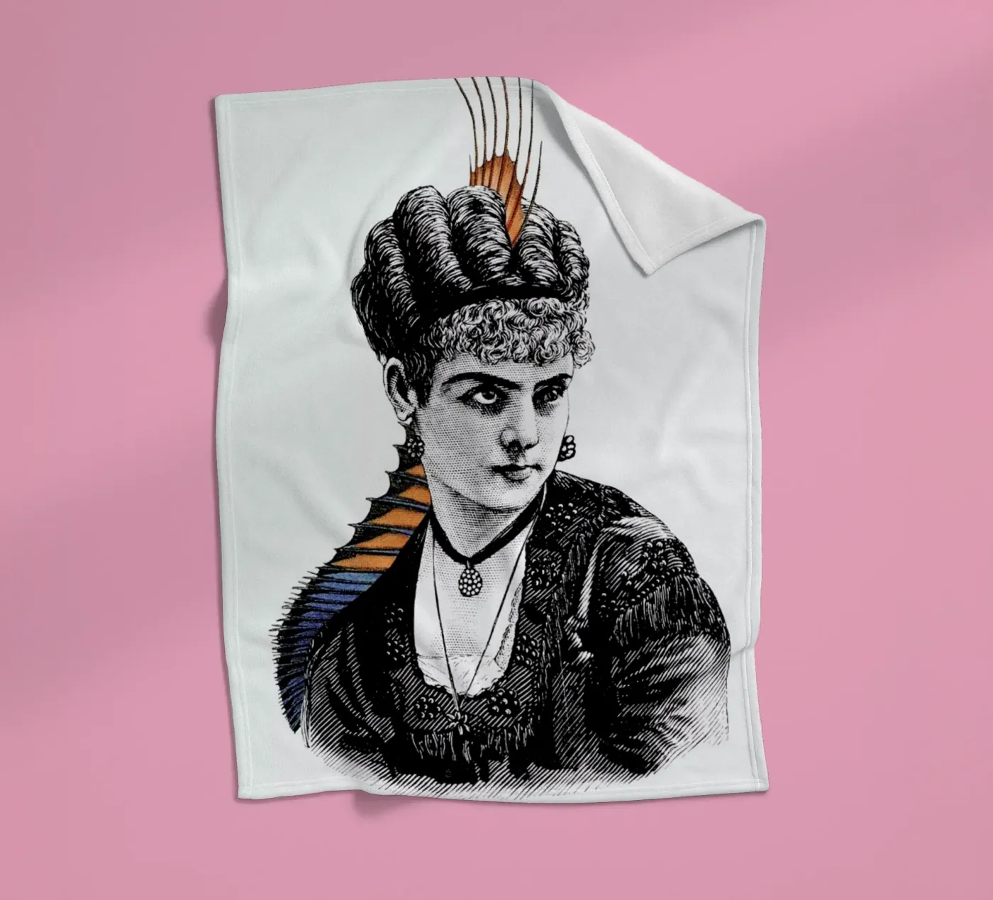 Amelia coperta in pile da The Gently Unfurling Sneak