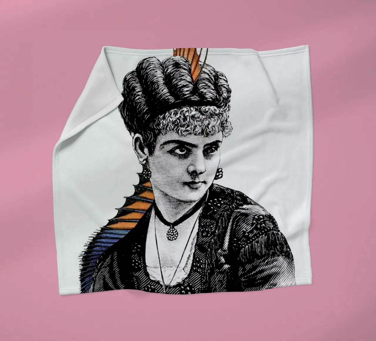 Amelia coperta in pile da The Gently Unfurling Sneak