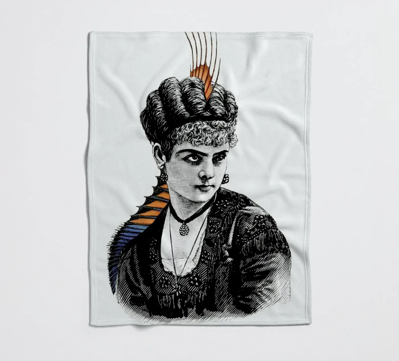 Amelia coperta in pile da The Gently Unfurling Sneak