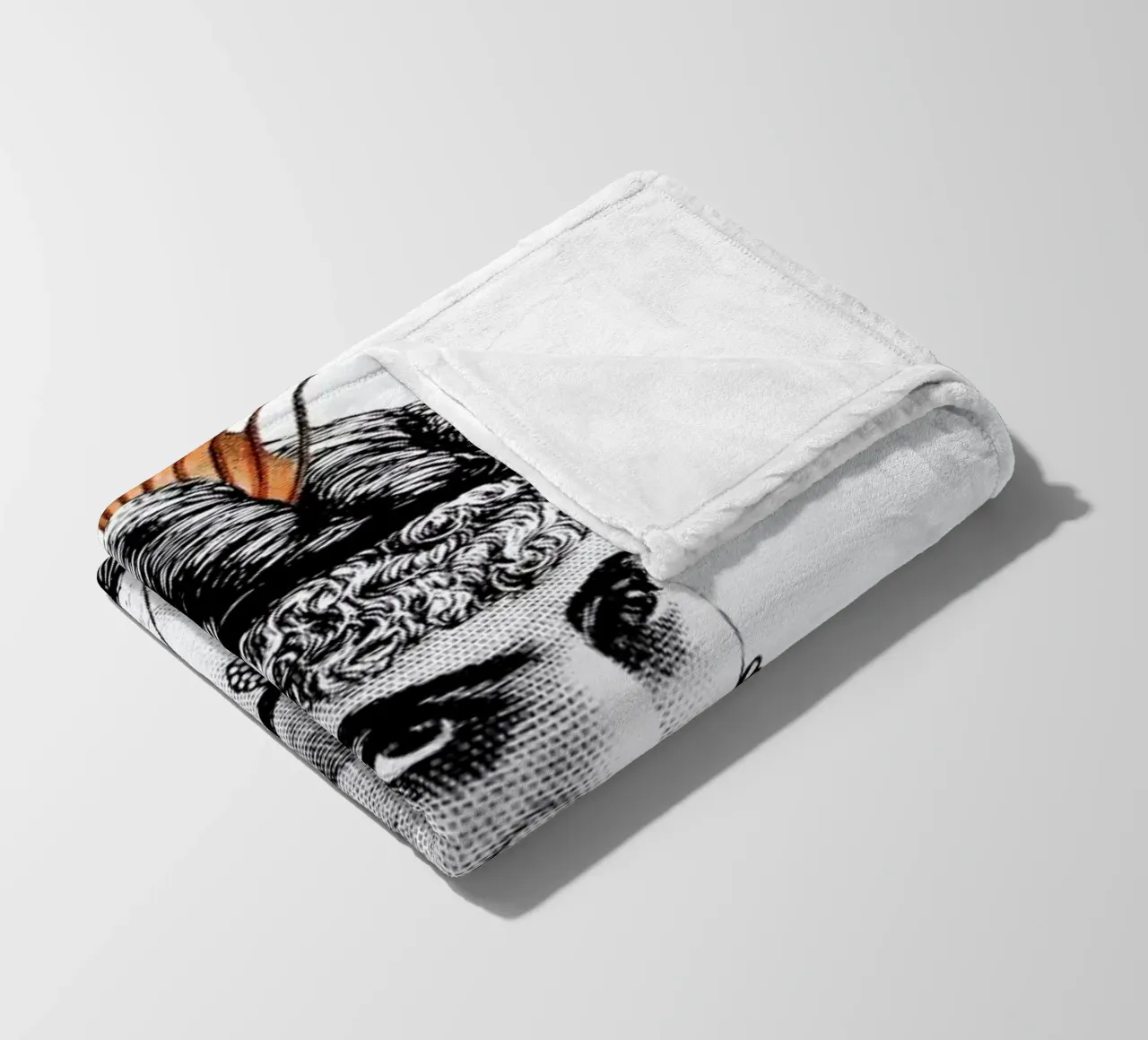 Amelia coperta in pile da The Gently Unfurling Sneak