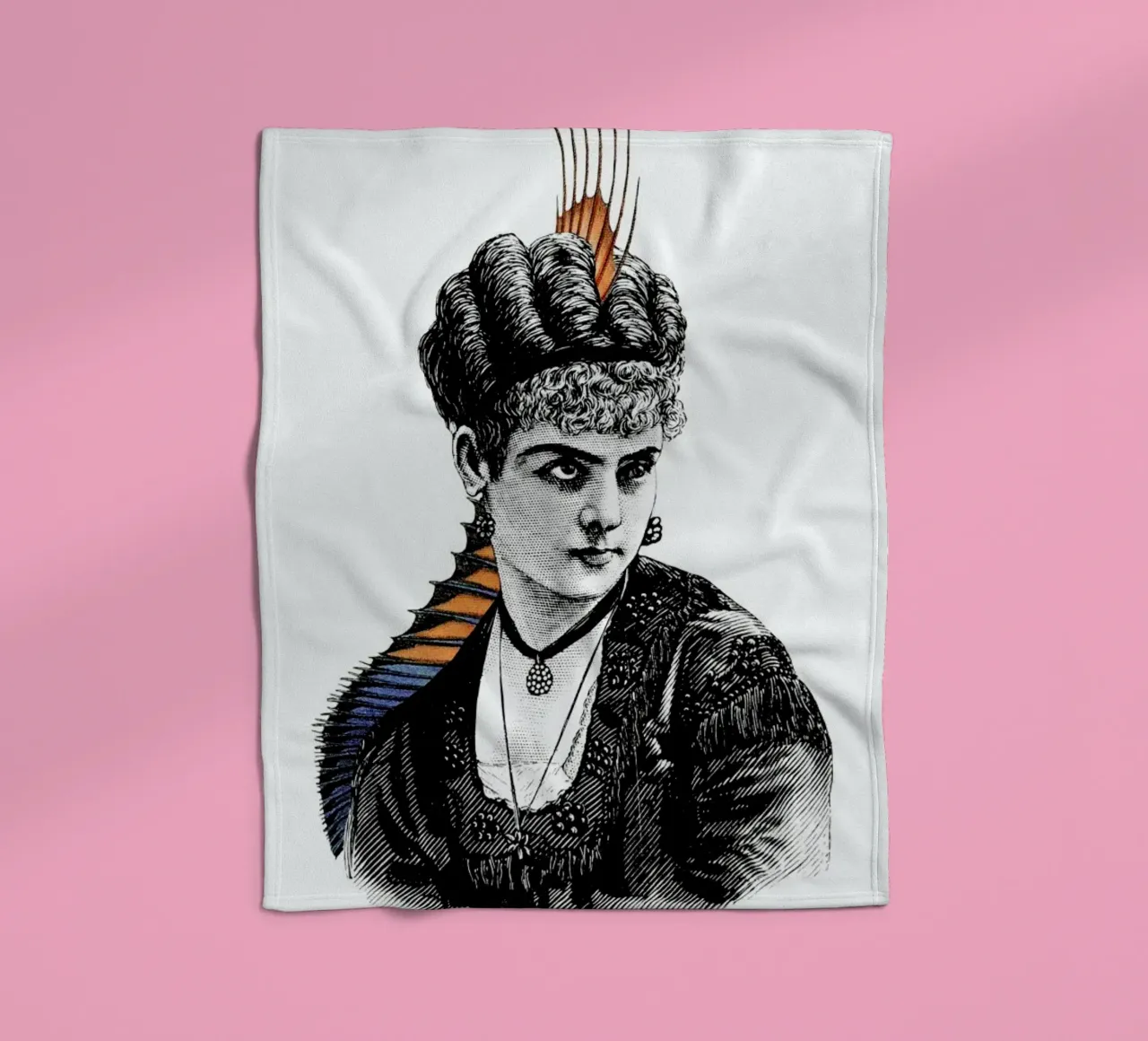 Amelia coperta in pile da The Gently Unfurling Sneak