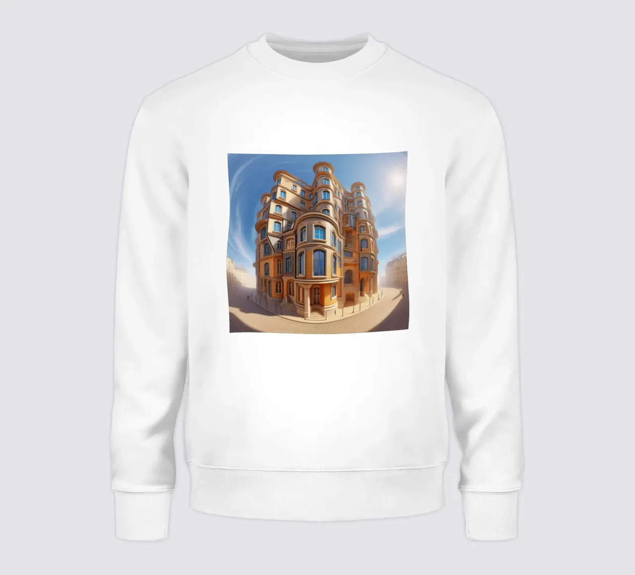 Sphere 001 - Unique Architectural Building sweatshirt van Spheres