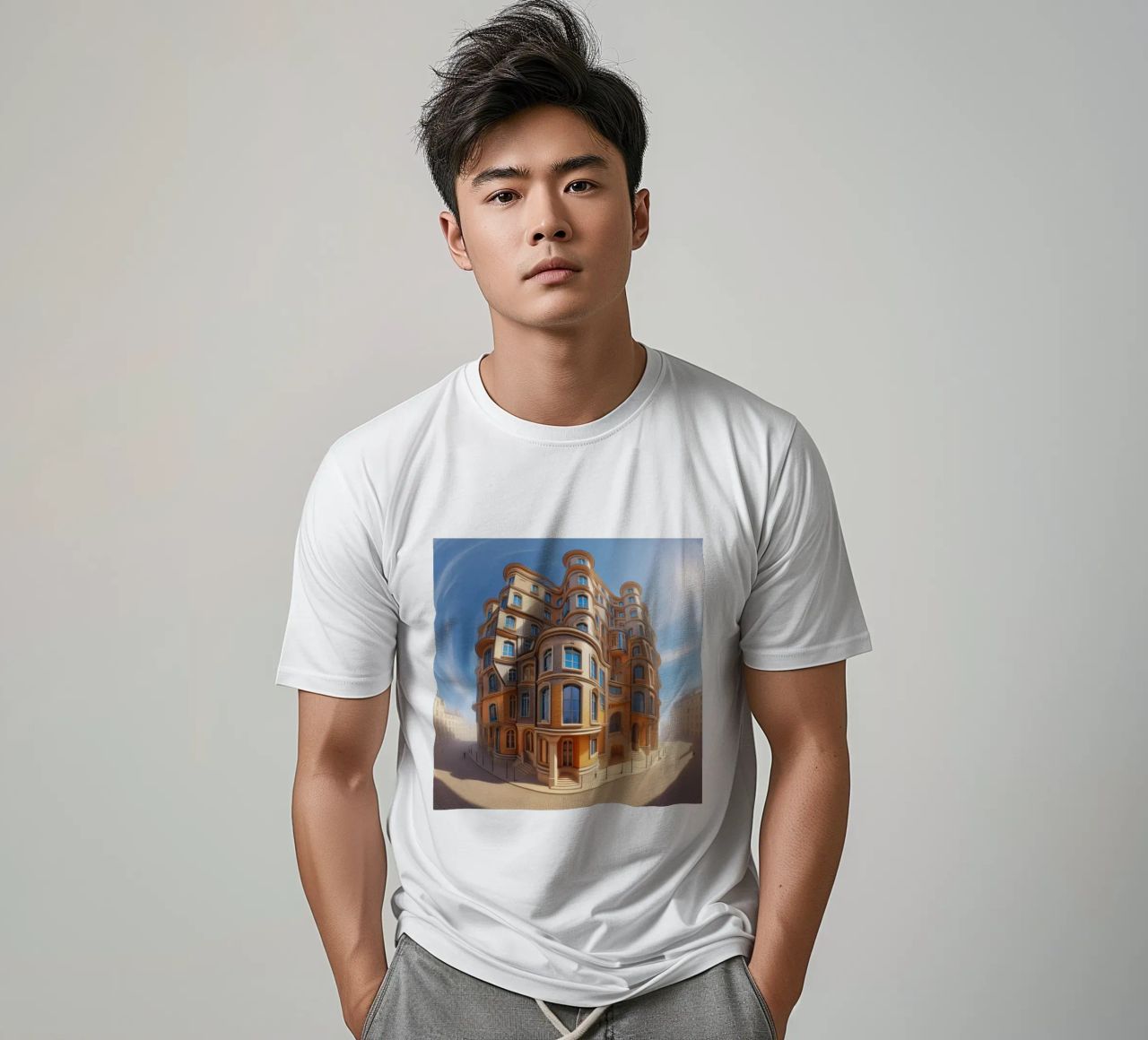 Sphere 001 - Unique Architectural Building t-shirt da Spheres