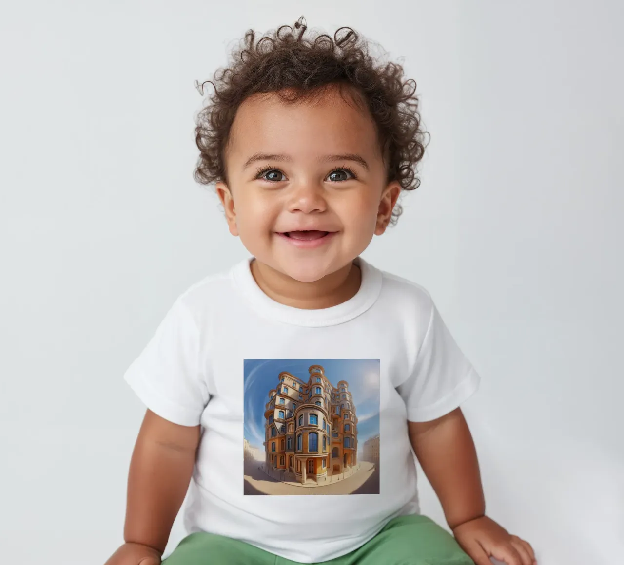 Sphere 001 - Unique Architectural Building Baby T-Shirt von Spheres