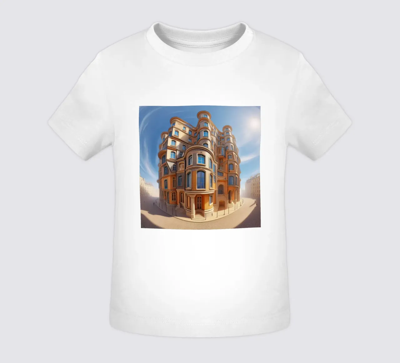 Sphere 001 - Unique Architectural Building Baby T-Shirt von Spheres