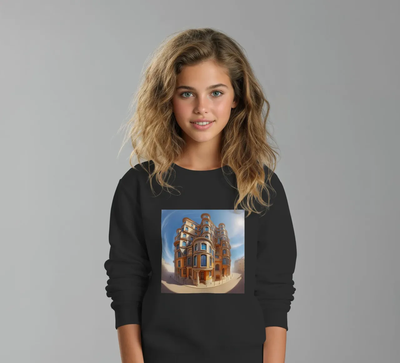 Sphere 001 - Unique Architectural Building felpa bambino da Spheres