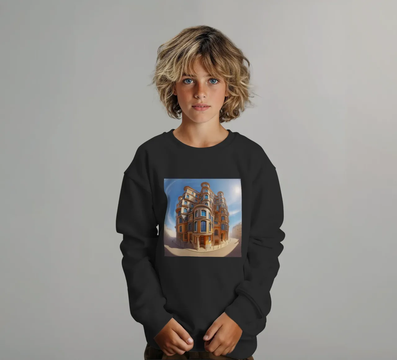 Sphere 001 - Unique Architectural Building felpa bambino da Spheres