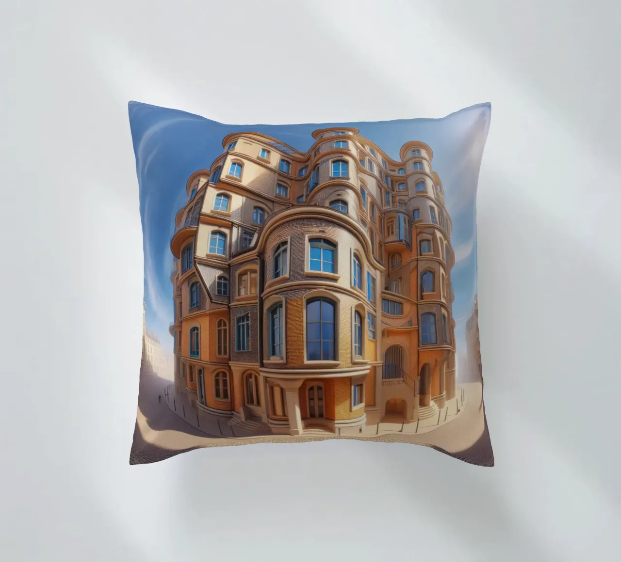 Sphere 001 - Unique Architectural Building cuscino da Spheres