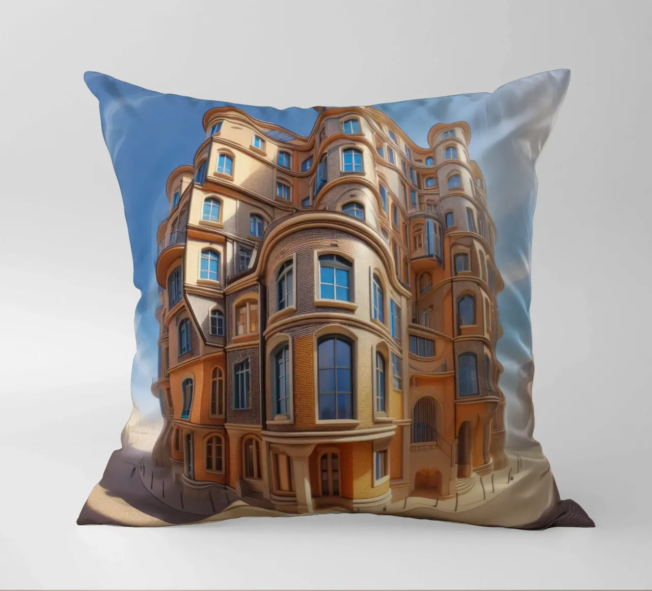 Sphere 001 - Unique Architectural Building cuscino da Spheres