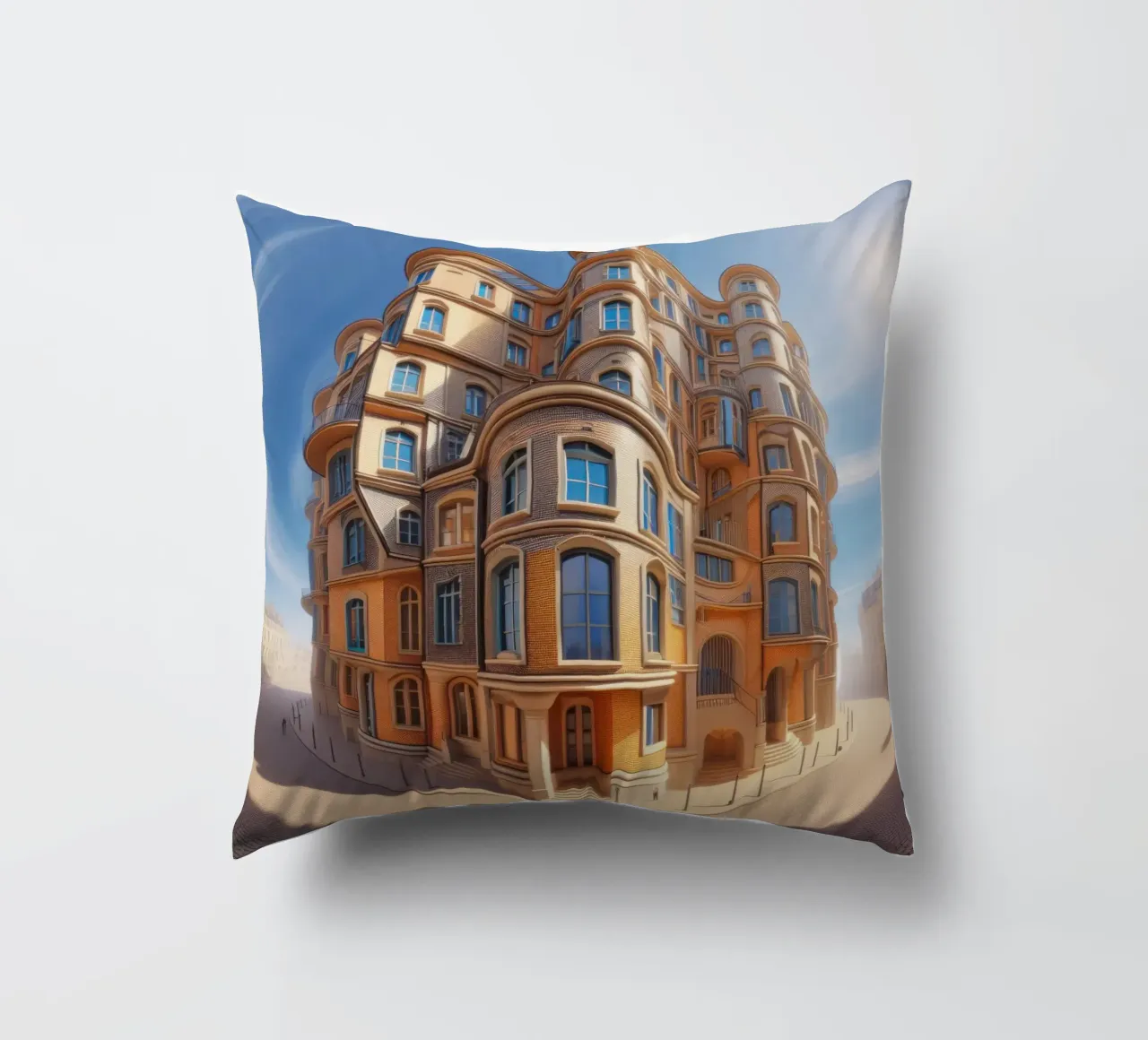 Sphere 001 - Unique Architectural Building cuscino da Spheres