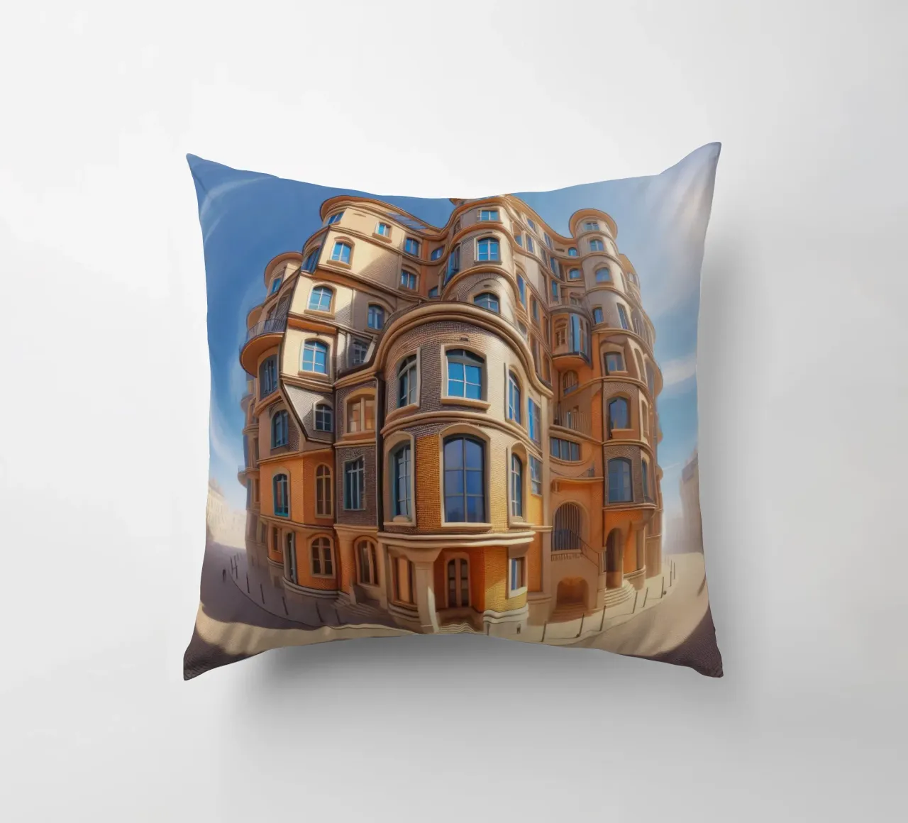 Sphere 001 - Unique Architectural Building cuscino da Spheres