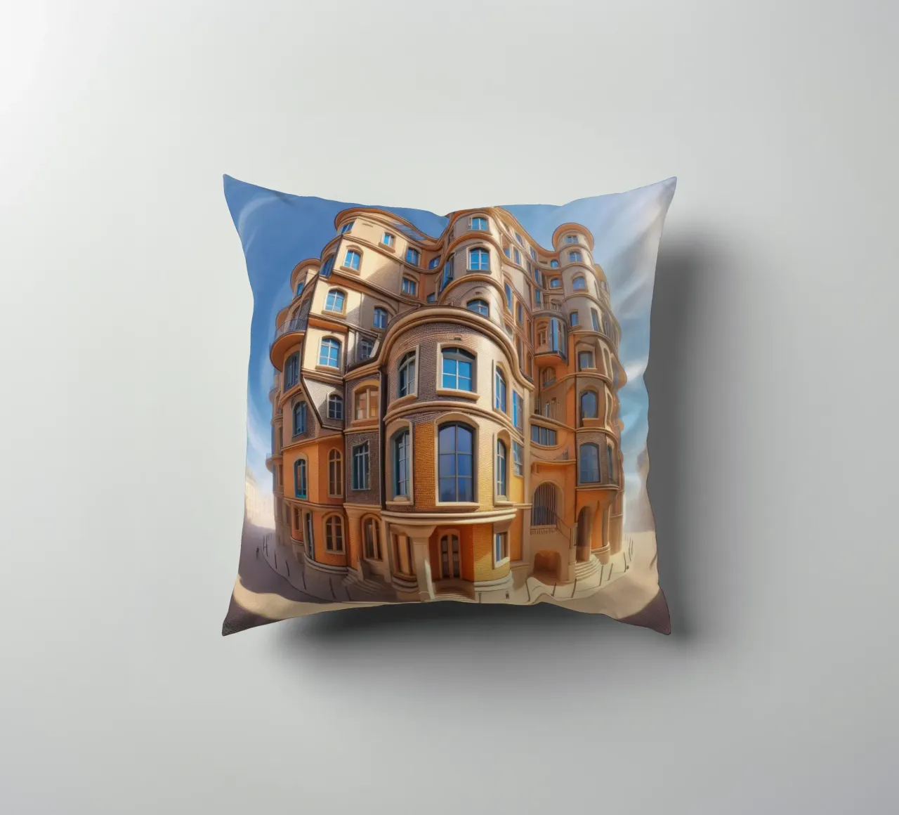 Sphere 001 - Unique Architectural Building cuscino da Spheres