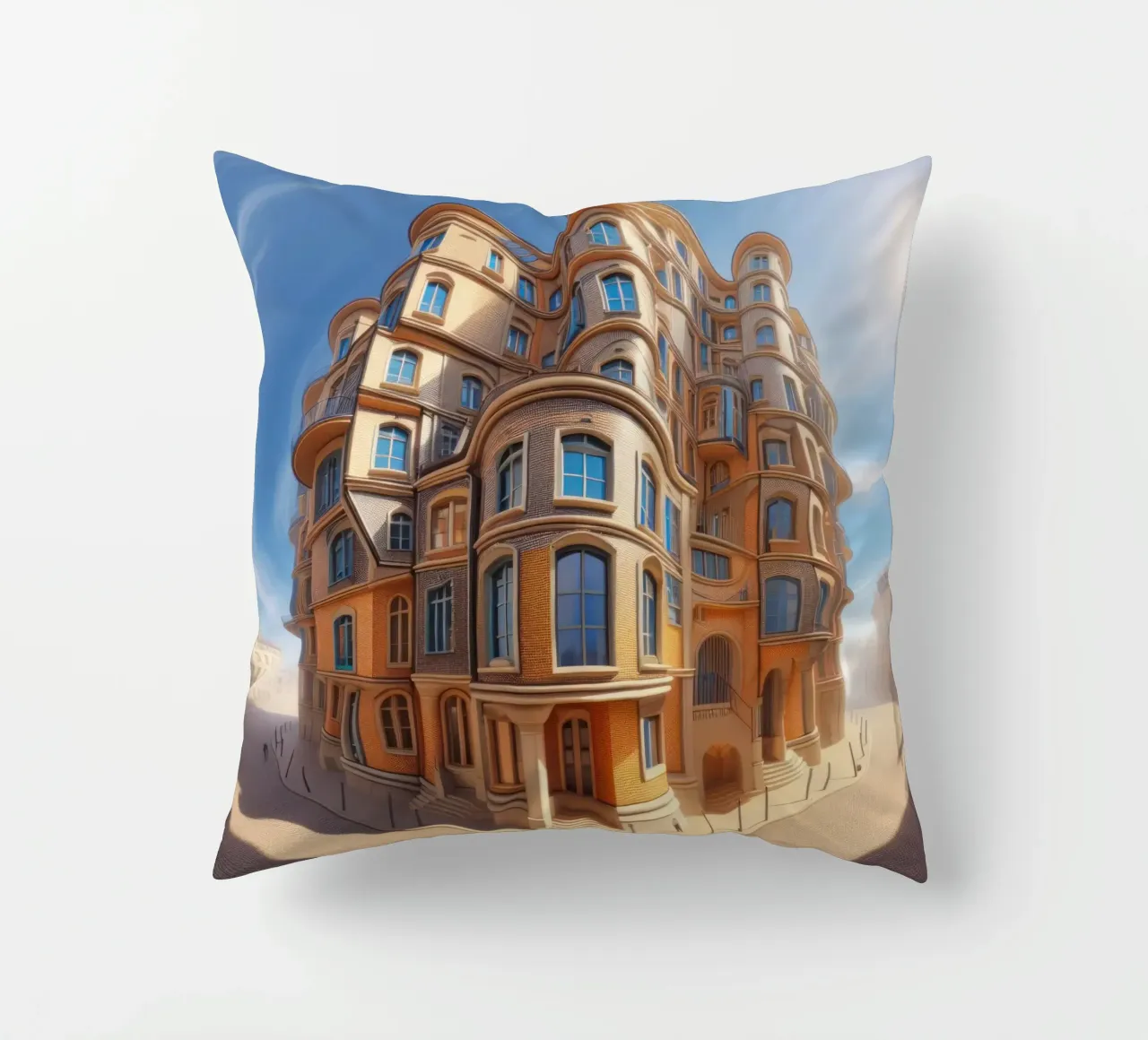 Sphere 001 - Unique Architectural Building cuscino da Spheres