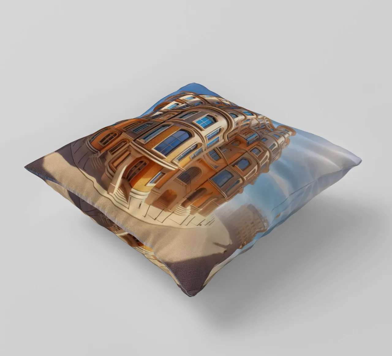 Sphere 001 - Unique Architectural Building cuscino da Spheres