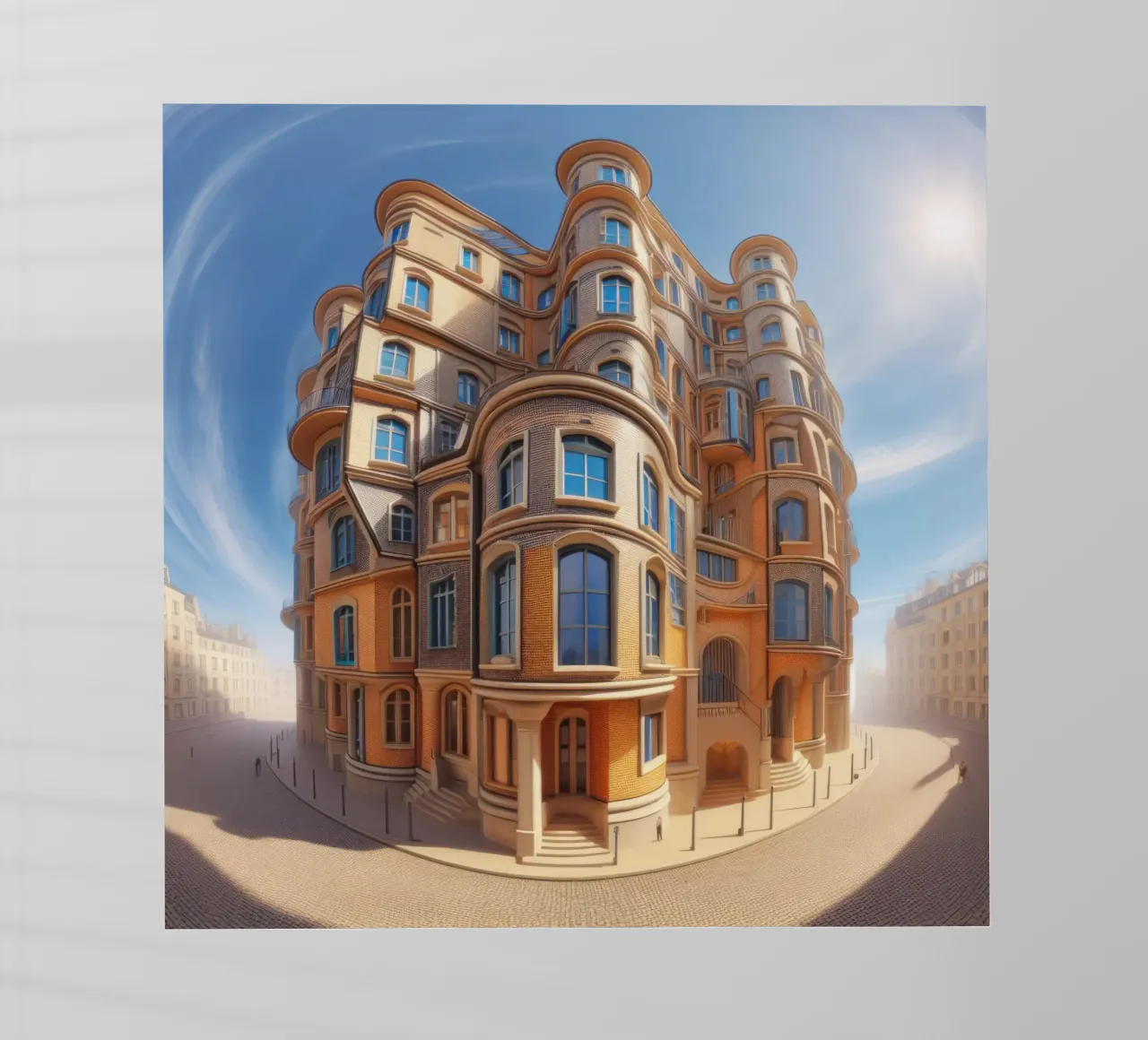 Sphere 001 - Unique Architectural Building pellicola backlit da Spheres