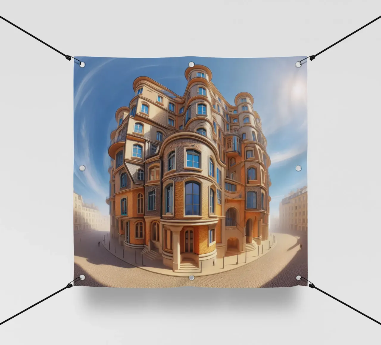 Sphere 001 - Unique Architectural Building telo in pvc da Spheres