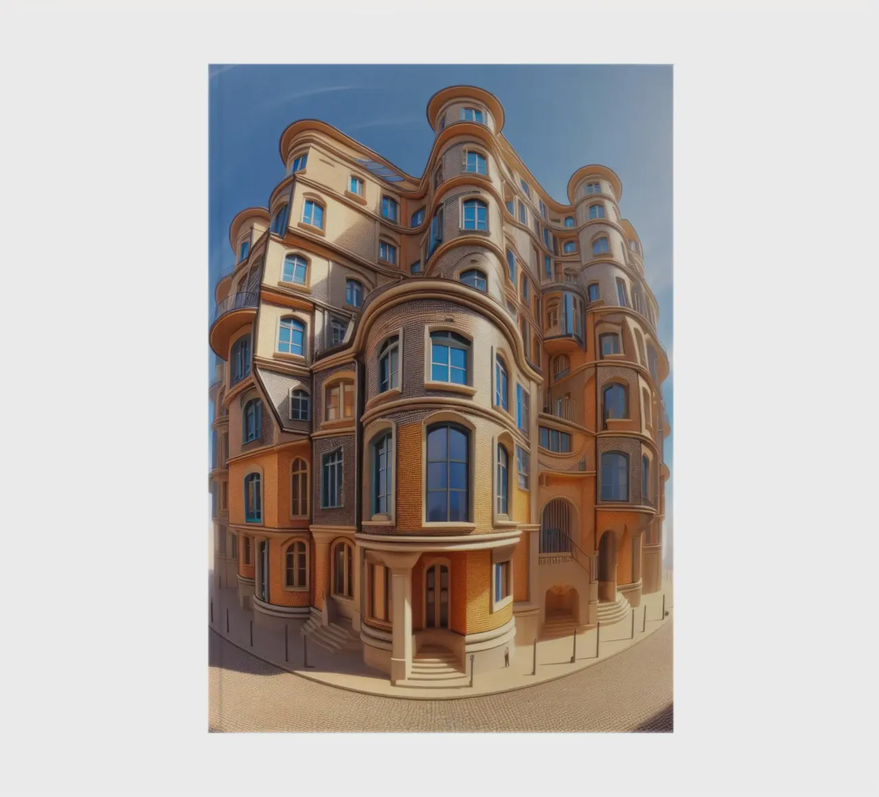 Sphere 001 - Unique Architectural Building notebook by Spheres