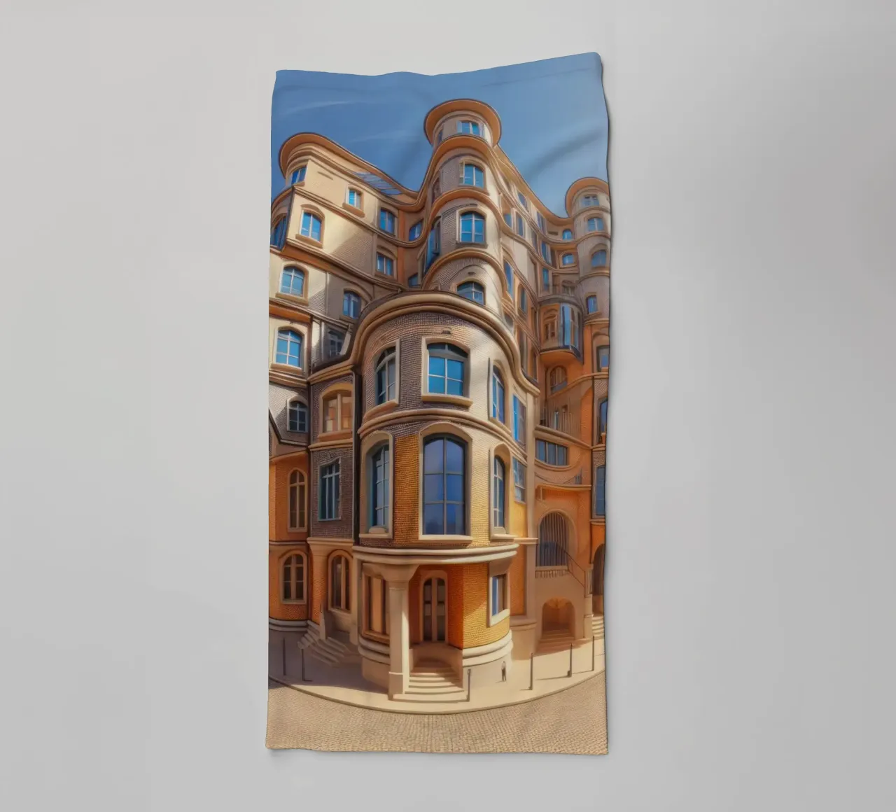Sphere 001 - Unique Architectural Building towel by Spheres