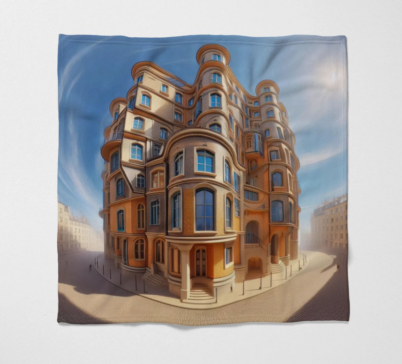 Sphere 001 - Unique Architectural Building coperta in pile da Spheres