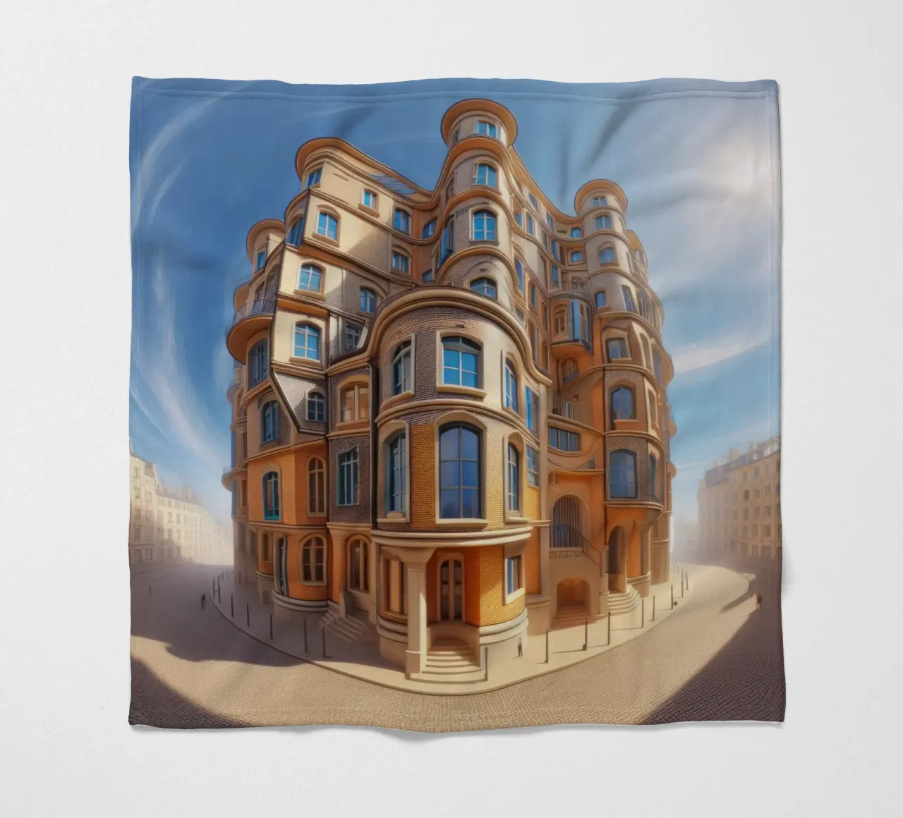 Sphere 001 - Unique Architectural Building coperta in pile da Spheres