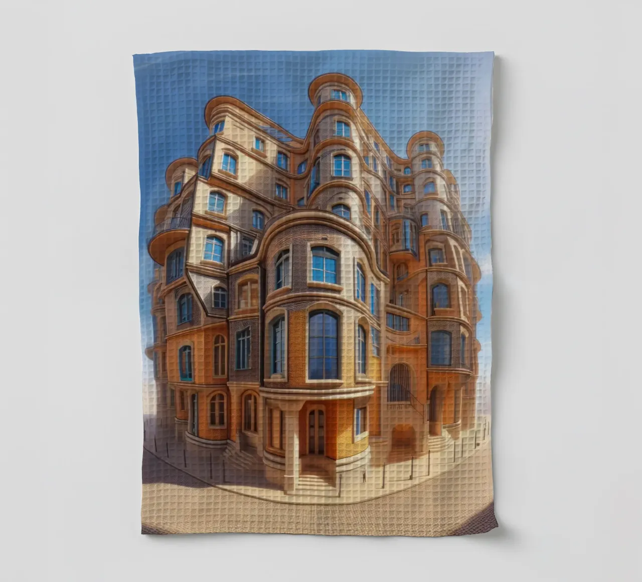 Sphere 001 - Unique Architectural Building torchon de Spheres