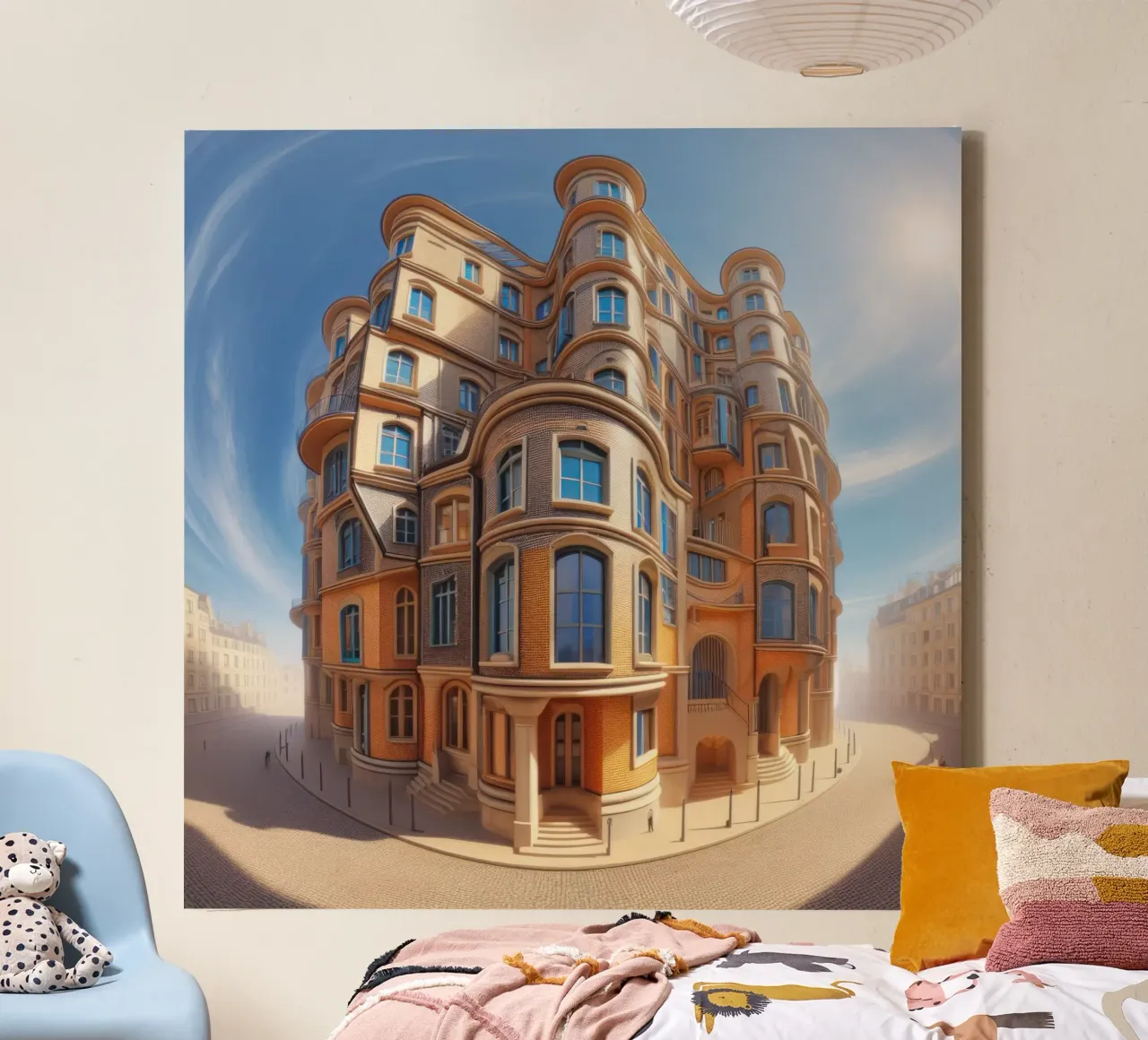 Sphere 001 - Unique Architectural Building tela da Spheres