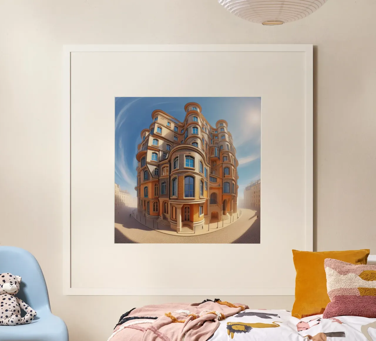 Sphere 001 - Unique Architectural Building poster da Spheres