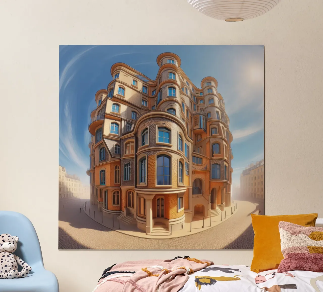 Sphere 001 - Unique Architectural Building poster da Spheres