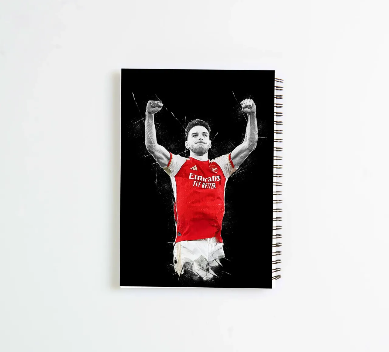 Declan Rice spiral notebook by tenten