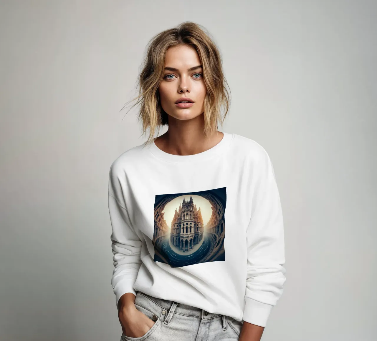 Sphere 002 - Gothic-Inspired Building felpa da Spheres