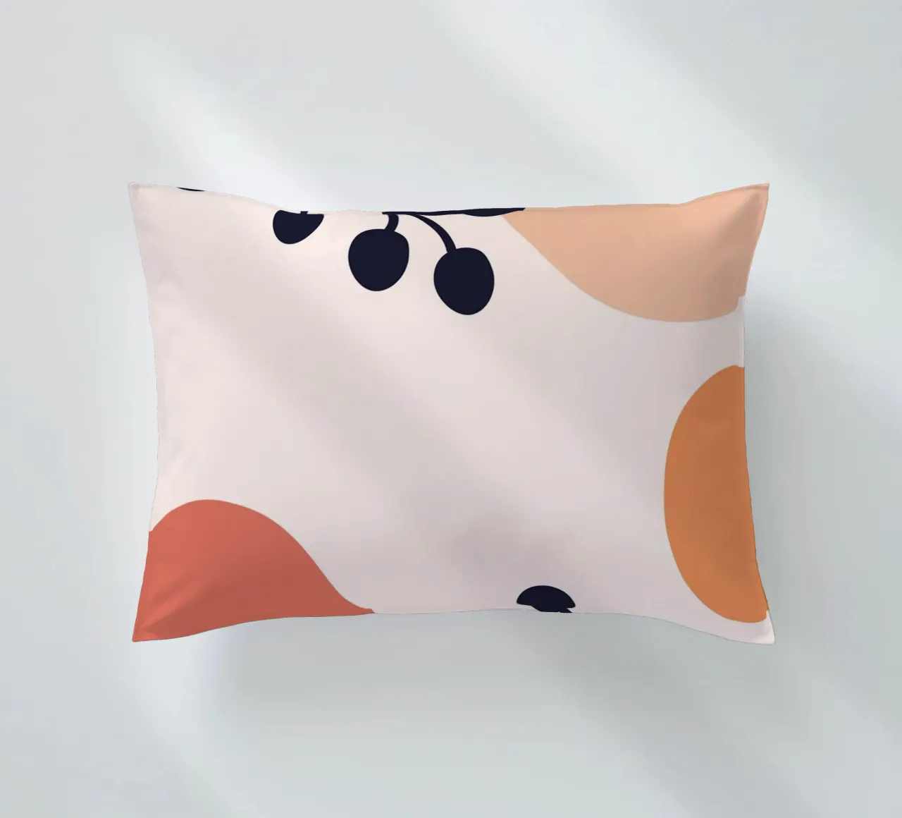 Organic shapes lines circular cuscino da LisaArtes