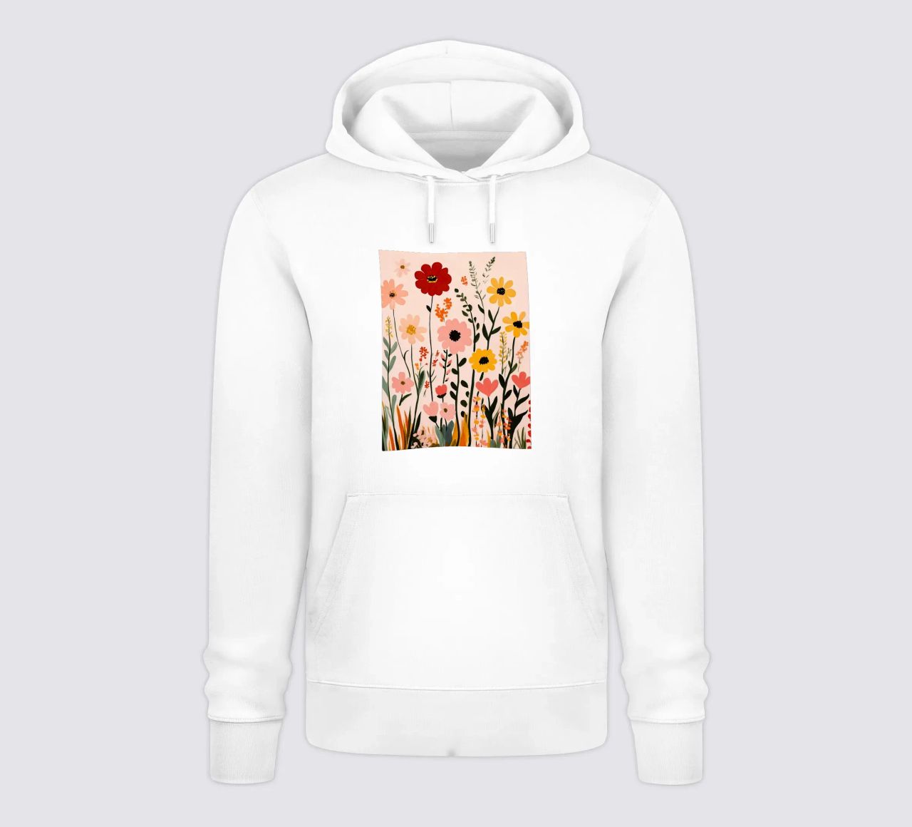 Wildblumen Hoodie von Olga Wildrose