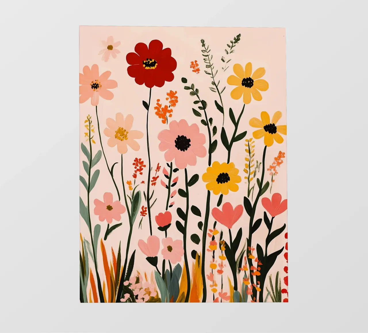 Wildblumen PVC Plane von IamHomeStudio