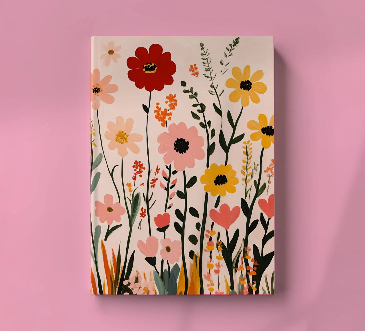 Wildblumen Notizbuch von Olga Wildrose