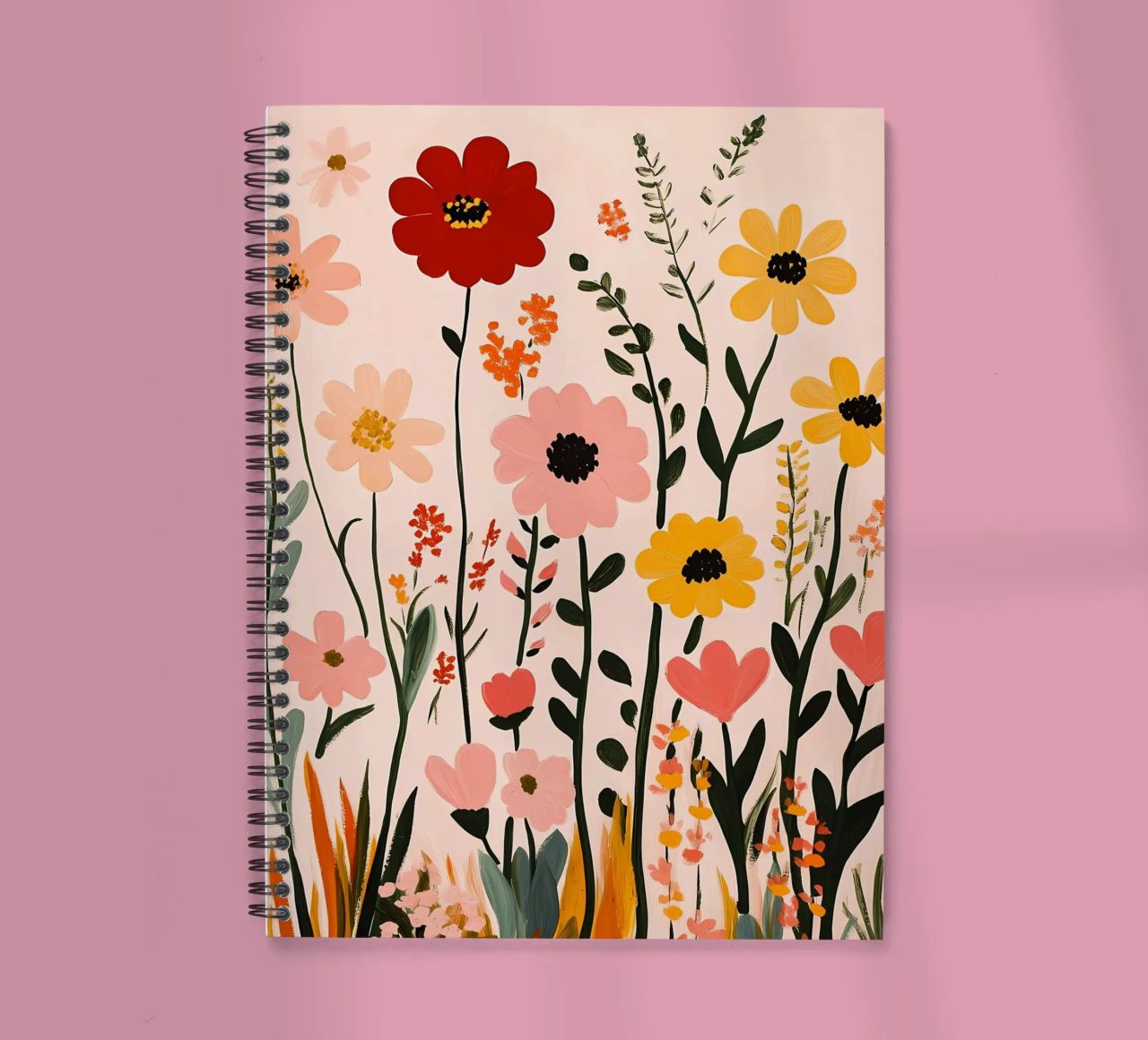 Wildblumen Ringbuch von Olga Wildrose