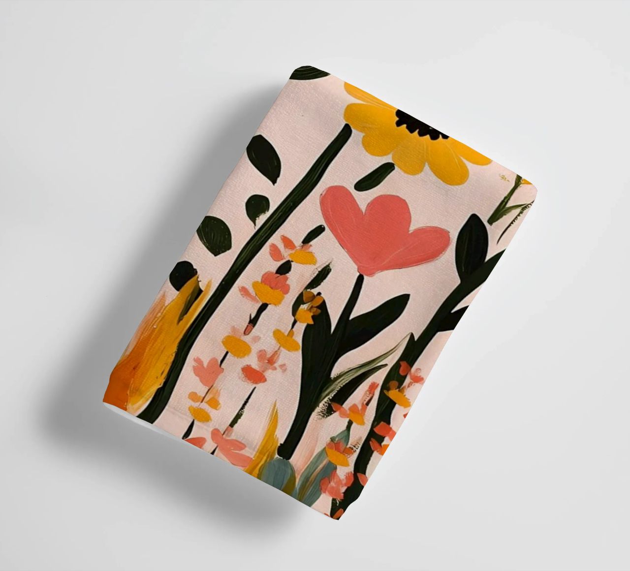 Wildblumen Handtuch von Olga Wildrose