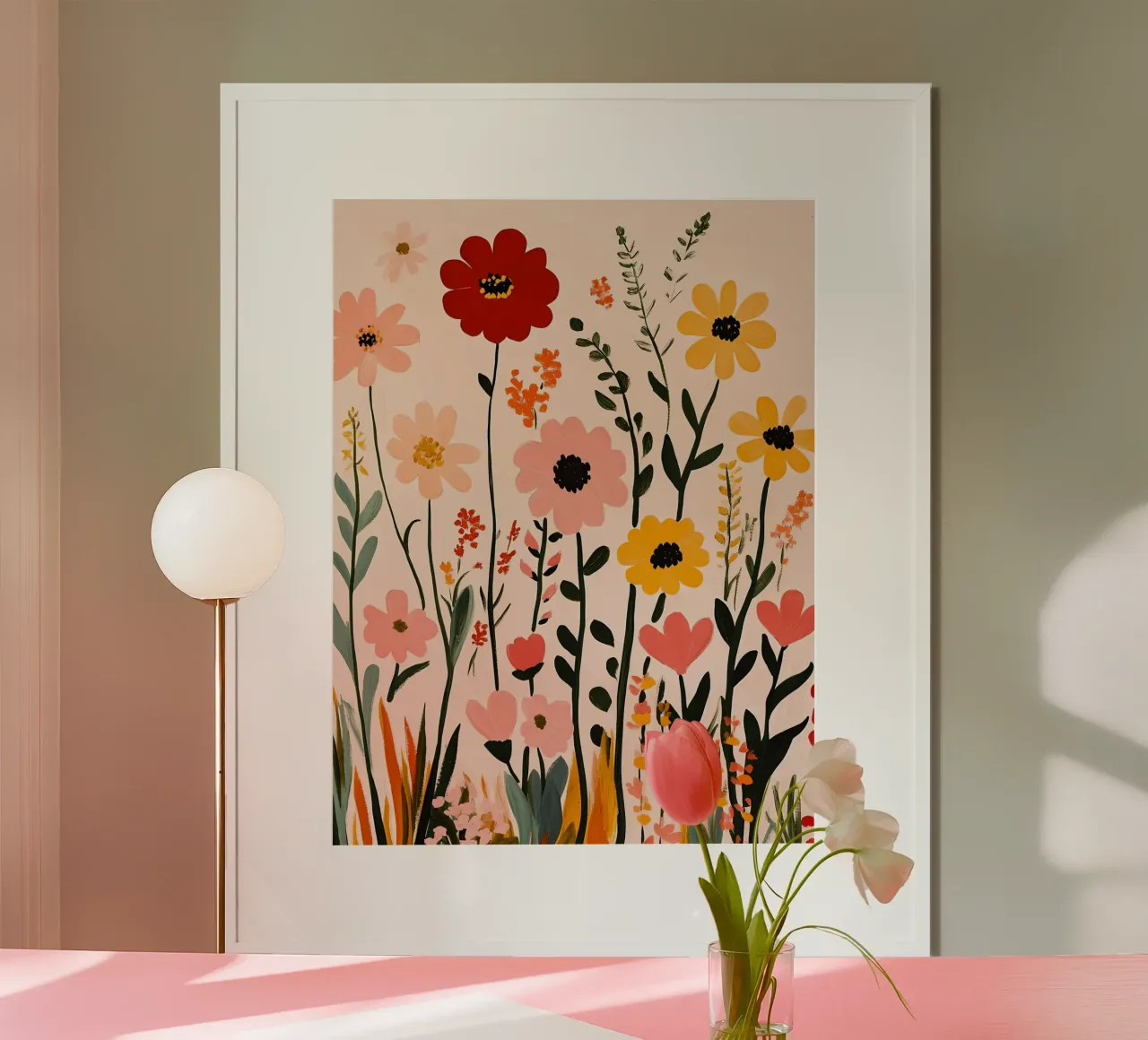 Wildblumen Poster von IamHomeStudio