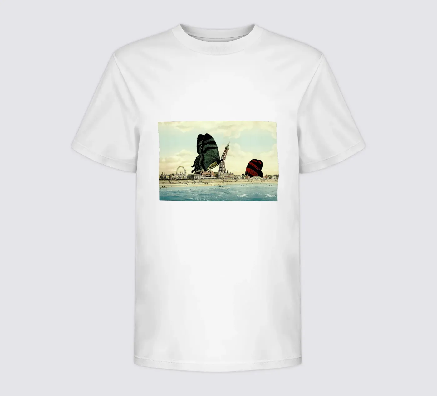Blackpool t-shirt bambini da The Gently Unfurling Sneak