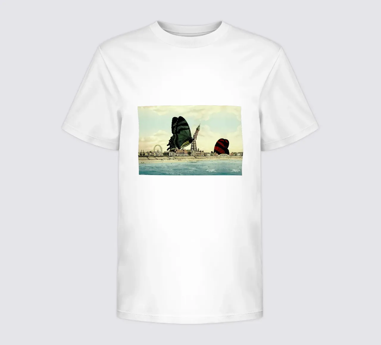 Blackpool t-shirt bambini da The Gently Unfurling Sneak