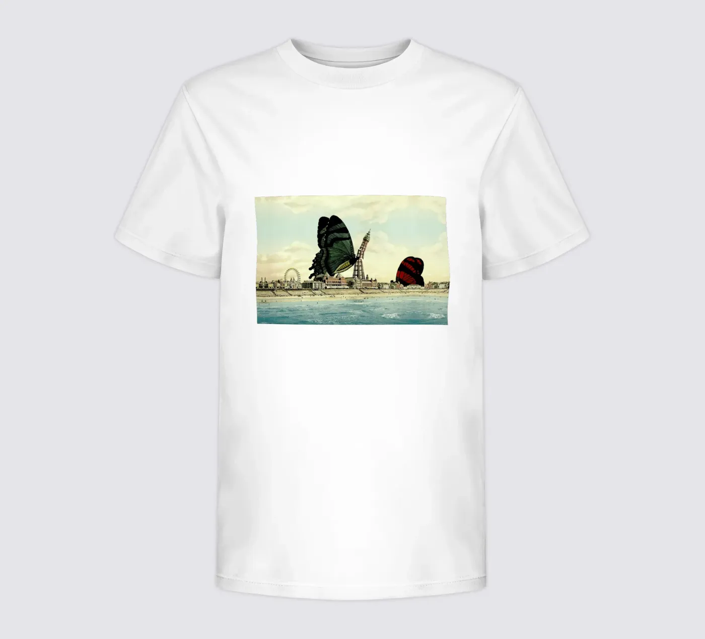 Blackpool t-shirt bambini da The Gently Unfurling Sneak
