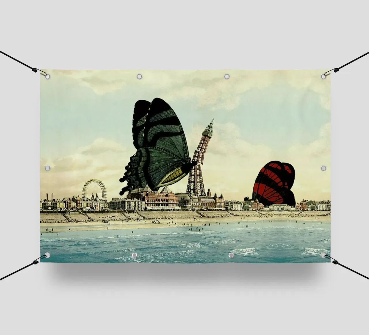 Blackpool telo in pvc da The Gently Unfurling Sneak