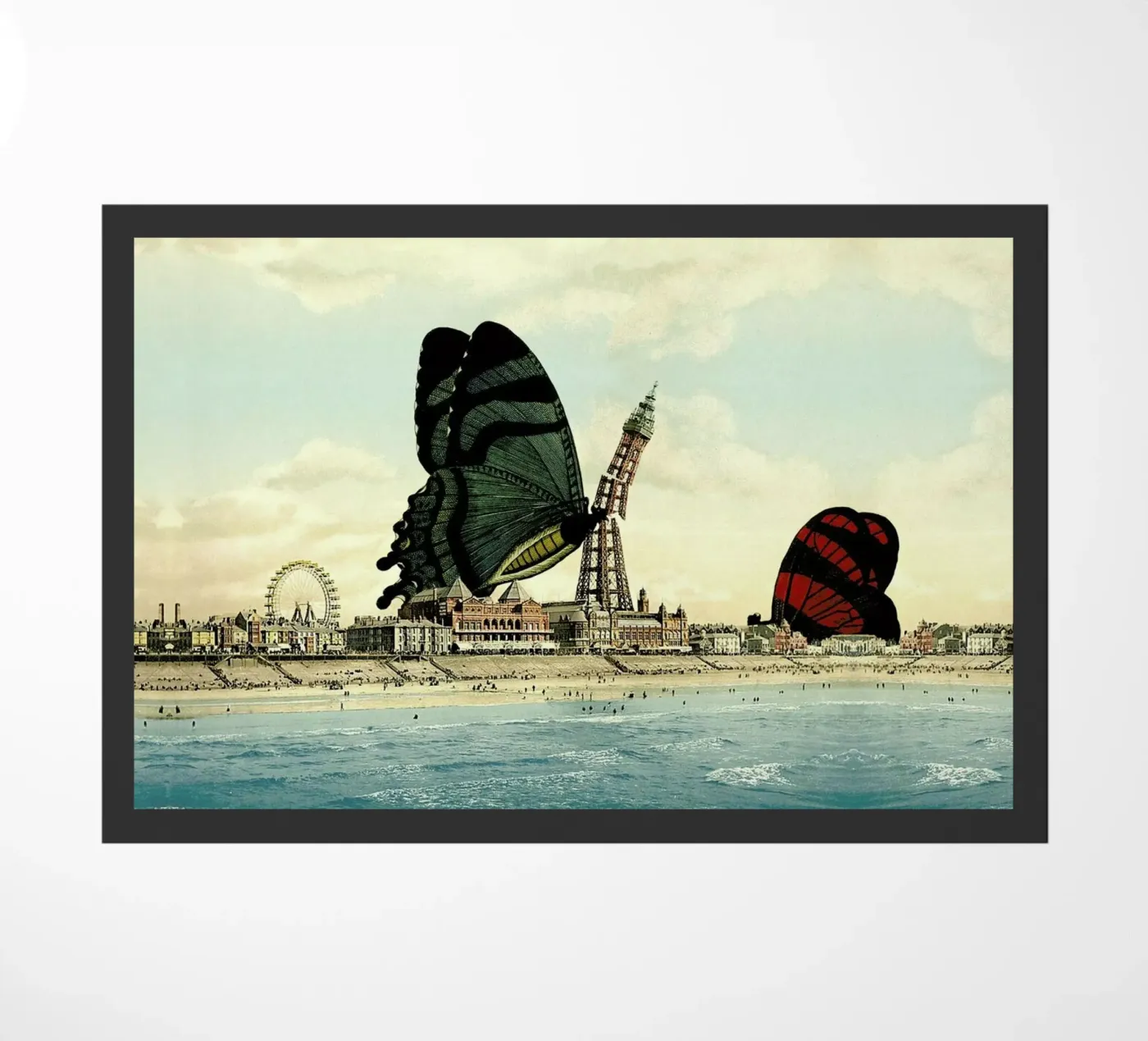 Blackpool deurmat van The Gently Unfurling Sneak