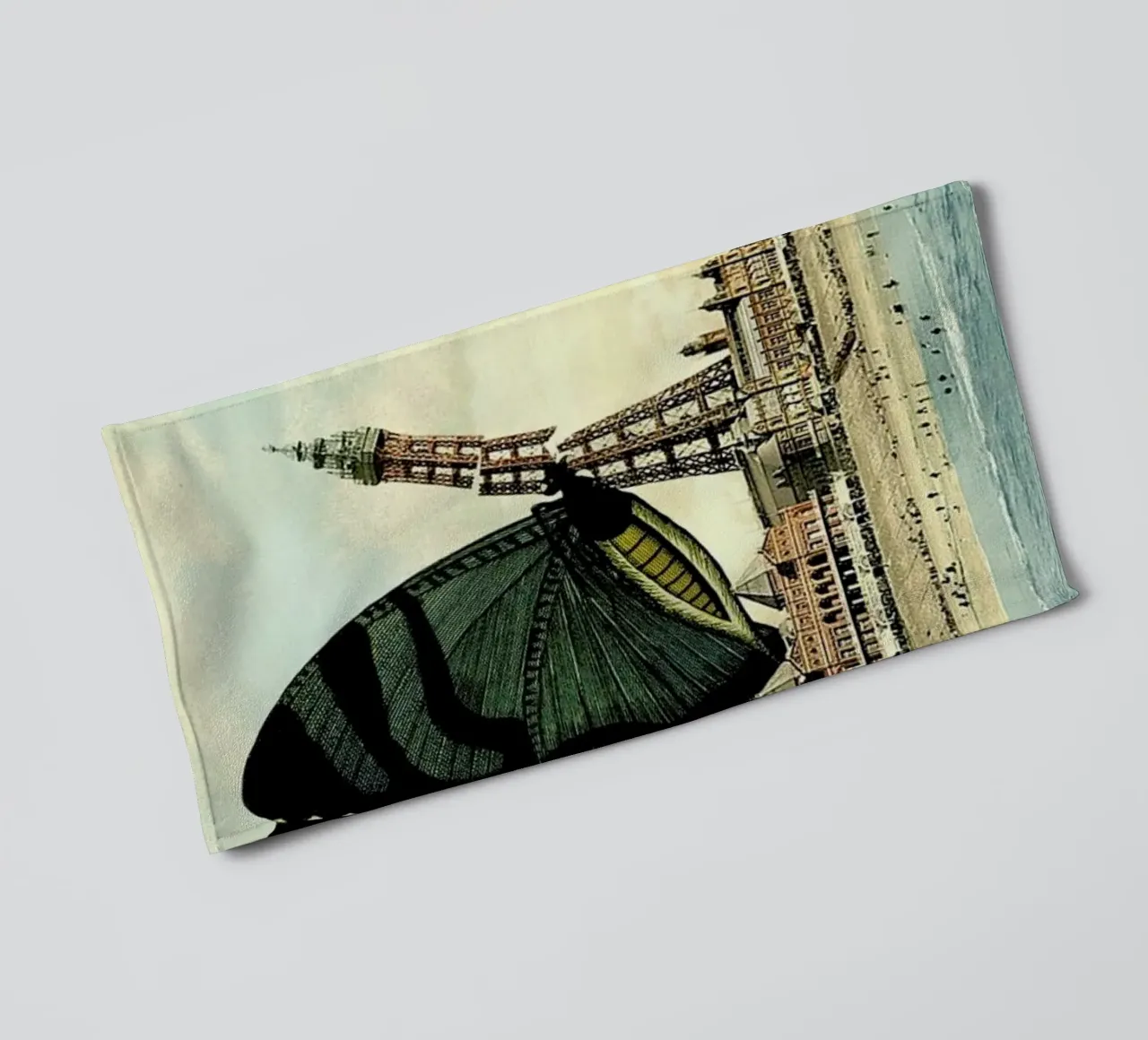 Blackpool towel by The Gently Unfurling Sneak